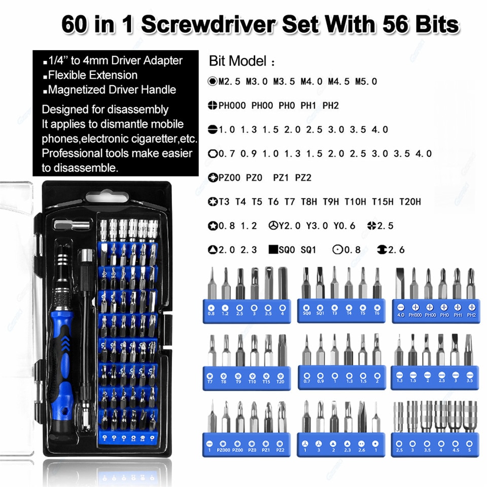 Professional Cell Phones Repair Tool Sets