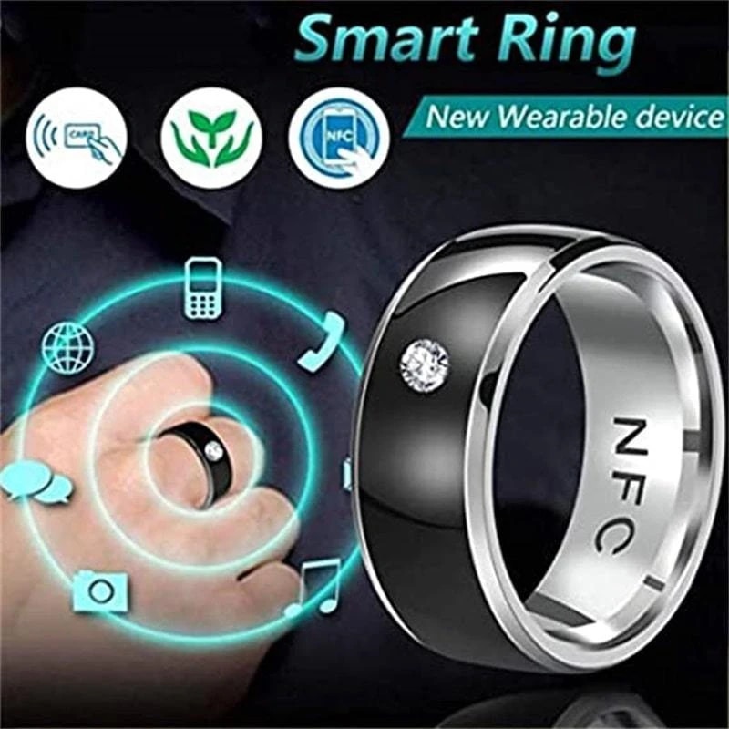 Smart Ring Wearable Technology Waterproof Unisex