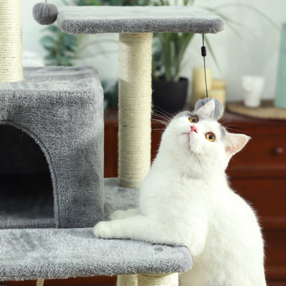 Luxury Pet Cat Tree House Condo Furniture Multi-Layer