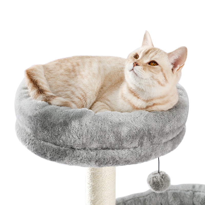 Luxury Pet Cat Tree House Condo Furniture Multi-Layer