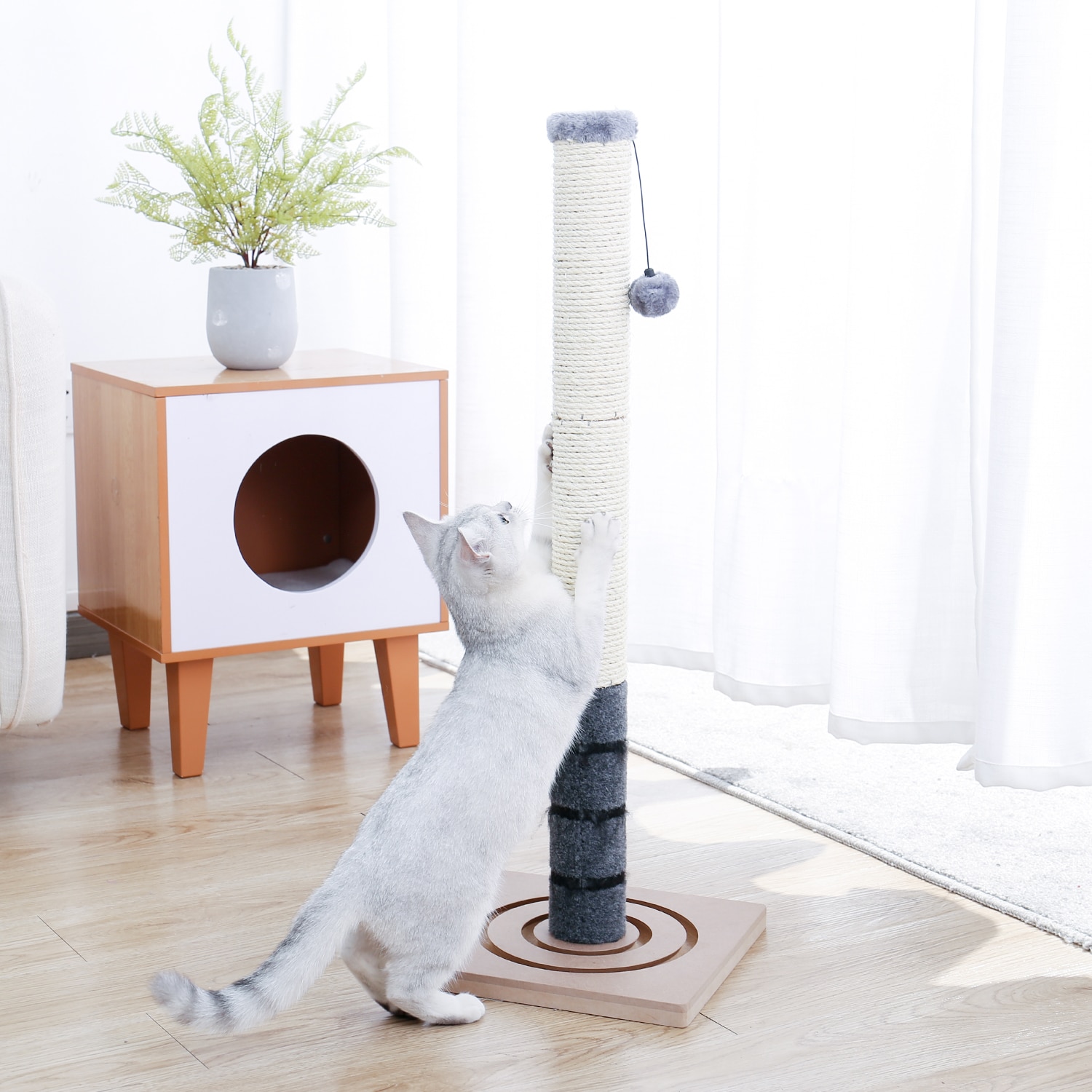 Luxury Pet Cat Tree House Condo Furniture Multi-Layer