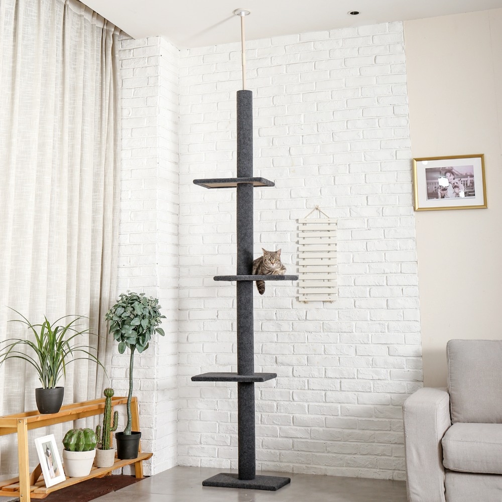 Luxury Pet Cat Tree House Condo Furniture Multi-Layer