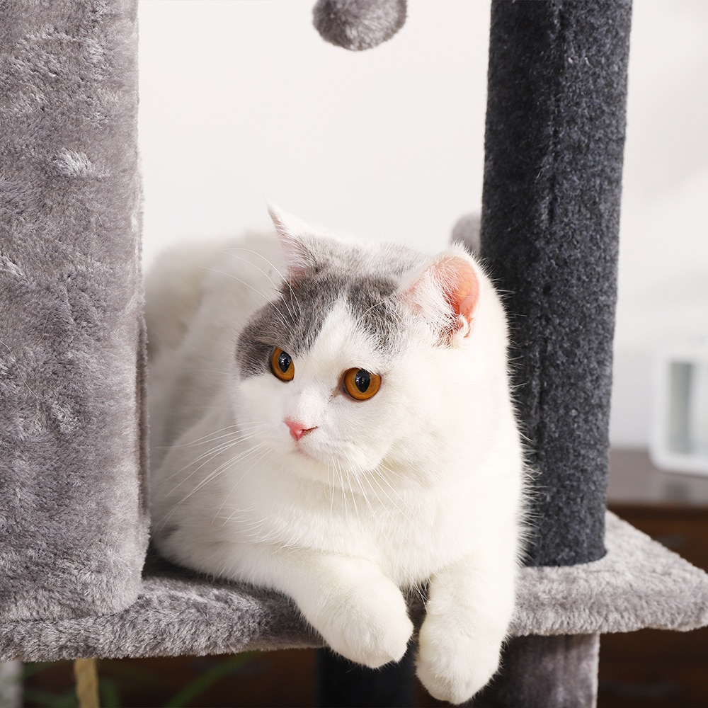 Luxury Pet Cat Tree House Condo Furniture Multi-Layer