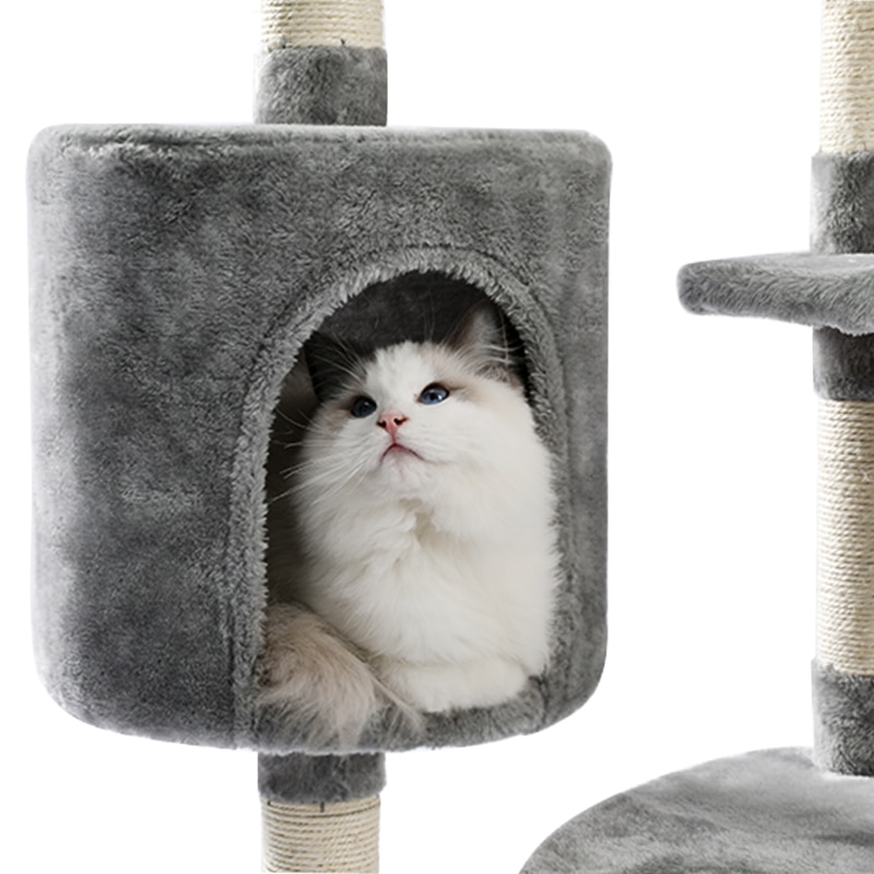 Luxury Pet Cat Tree House Condo Furniture Multi-Layer