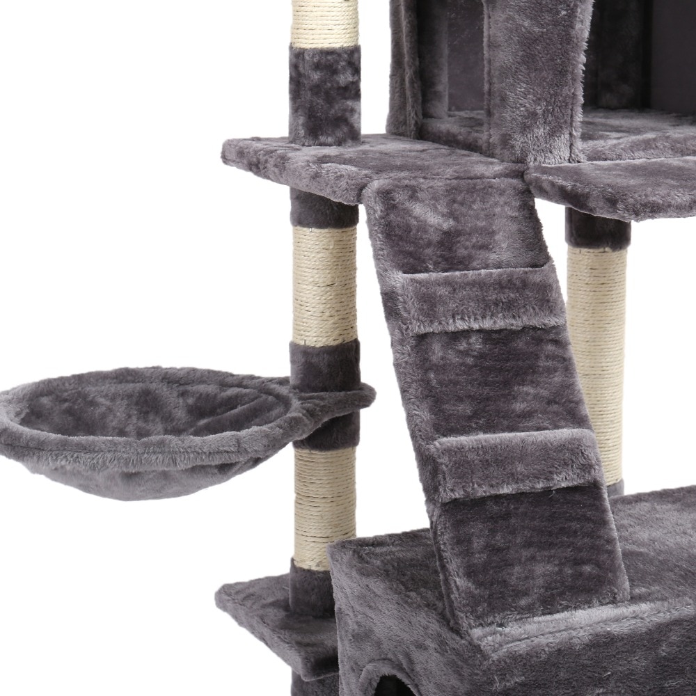 Luxury Pet Cat Tree House Condo Furniture Multi-Layer