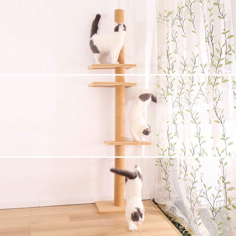 Luxury Pet Cat Tree House Condo Furniture Multi-Layer