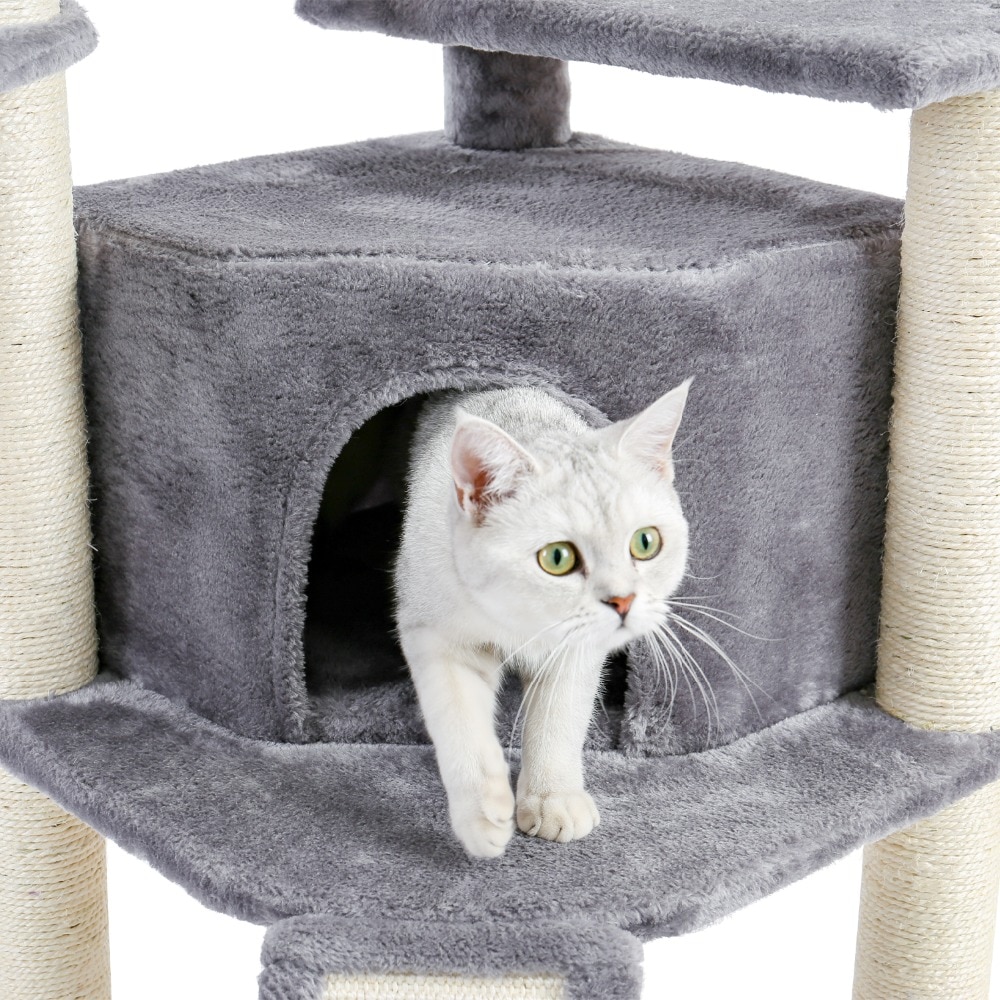 Luxury Pet Cat Tree House Condo Furniture Multi-Layer