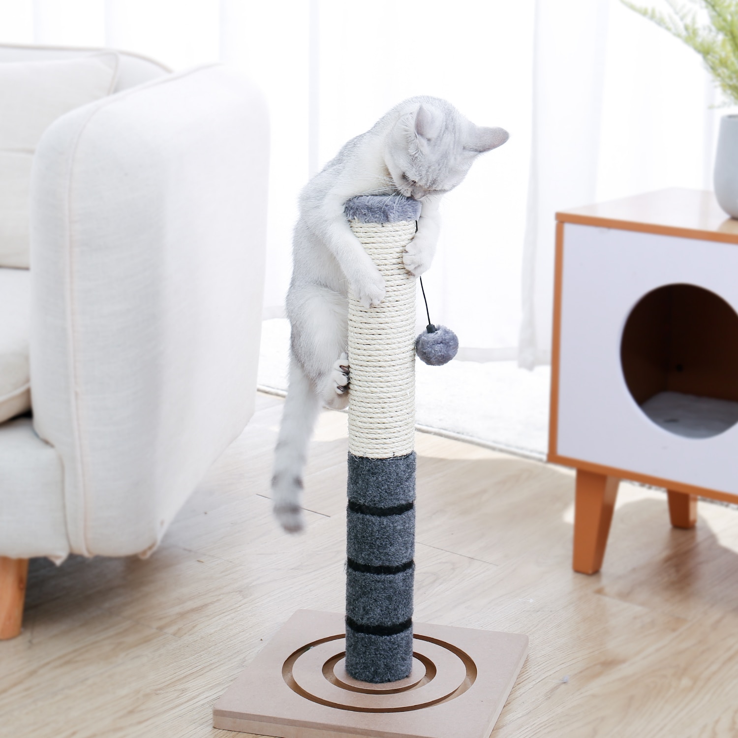 Luxury Pet Cat Tree House Condo Furniture Multi-Layer