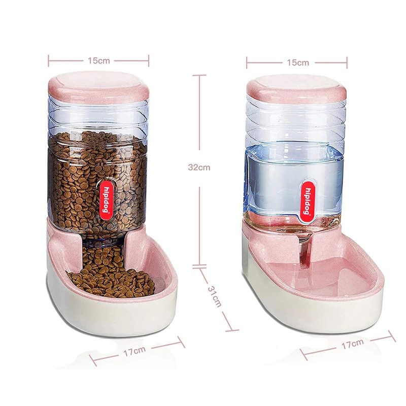 NEW Cat Drinker Feeder Kitten Water Food Dispenser Automatic Feeder Drinker for Cats Dogs Pet Cats Water Fountain Cat Accessorie