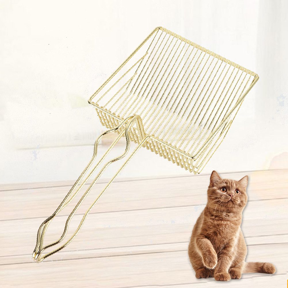 NEW Multifunctional Cat Litter Shovel Metal Pet Scoop Sand Cleaning Products Toilet for Dog Cat Spoons Supplies