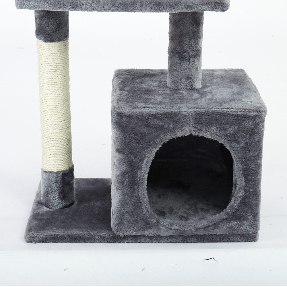 NEW H176cm Pet Cat Tree House Condo Toy Scratching Post for Cats Wood Climbing Tree Cat Tree Towers Furniture Fast Domestic Deli