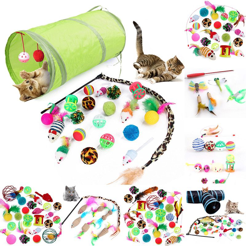 NEW New Pets Cat Toys Mouse Shape Balls Shapes Kitten Love New Pet Toy Cat Channel Funny Cat Stick Mouse Interactive Play Suppli