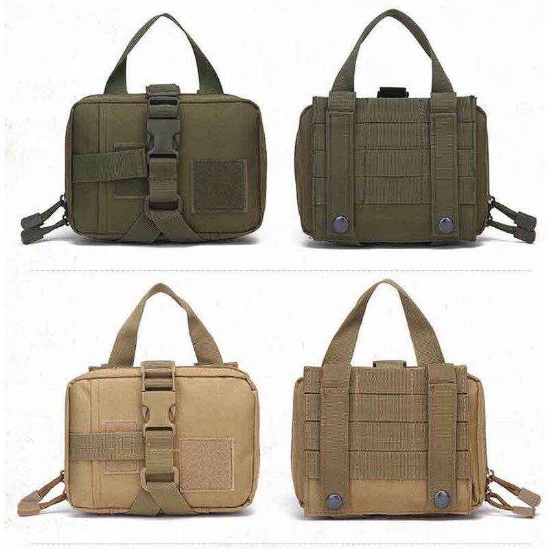 NEW Tactical Dog Harness Bag Set Durable Pet Pocket Food and Water Carrier For Dogs Outdoor