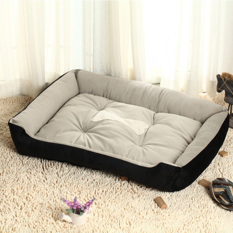 NEW Autumn Winter Warm Plush Pet Sleeping Mattress Bed Waterproof Cotton Kennel Sofa for Small Medium Large Dog Cat Pet Supplies