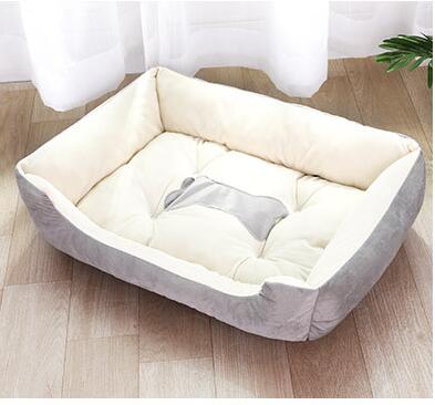 NEW Autumn Winter Warm Plush Pet Sleeping Mattress Bed Waterproof Cotton Kennel Sofa for Small Medium Large Dog Cat Pet Supplies