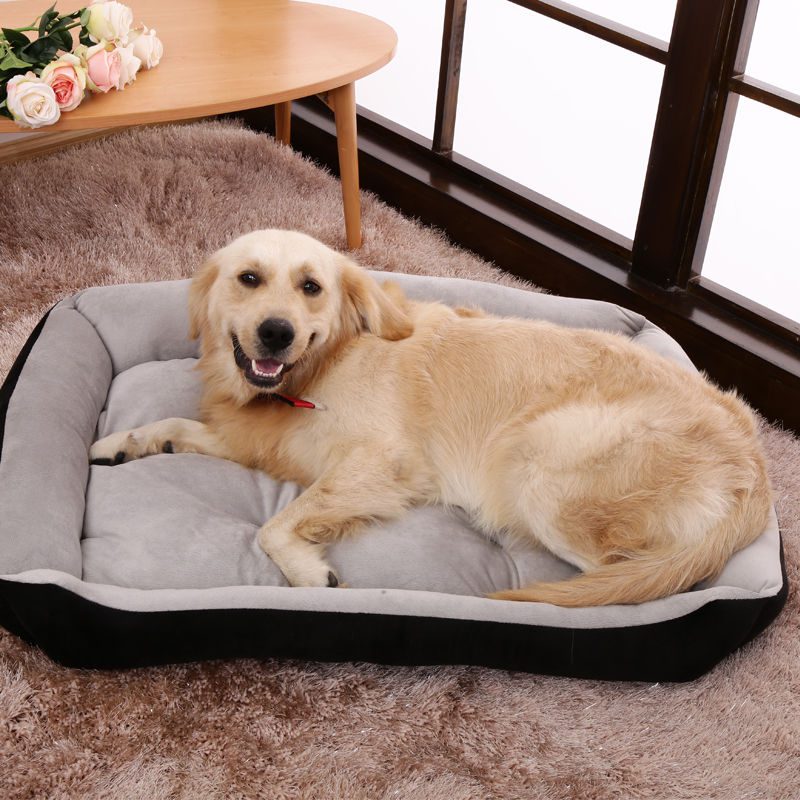 NEW Autumn Winter Warm Plush Pet Sleeping Mattress Bed Waterproof Cotton Kennel Sofa for Small Medium Large Dog Cat Pet Supplies