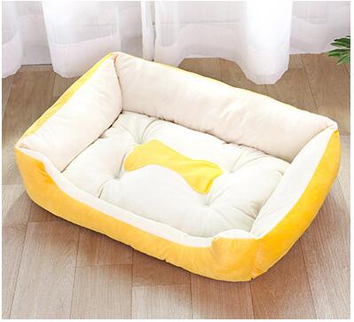 NEW Autumn Winter Warm Plush Pet Sleeping Mattress Bed Waterproof Cotton Kennel Sofa for Small Medium Large Dog Cat Pet Supplies