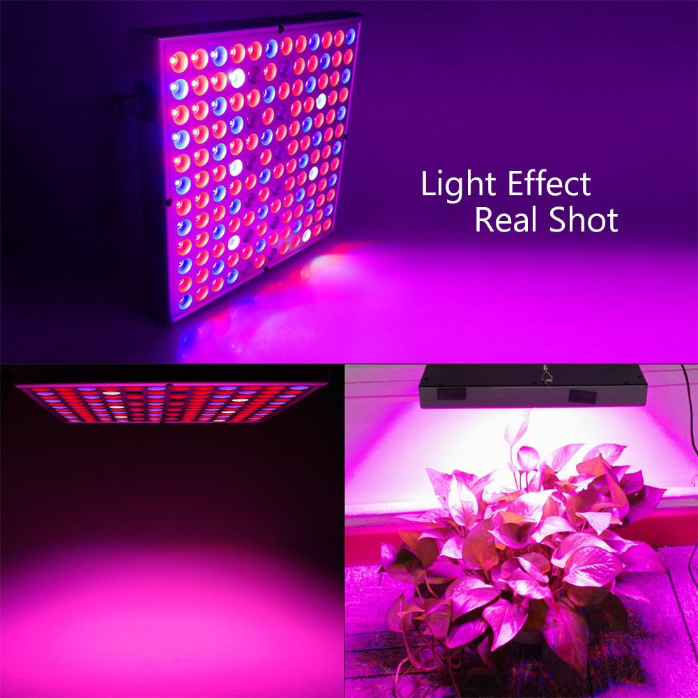 NEW Red Blue White IR UV Led Grow Light Panel 45W 25W Led Grow Light Full Spectrum Fitolampy For Indoor Plants Greenhouse Hydrop