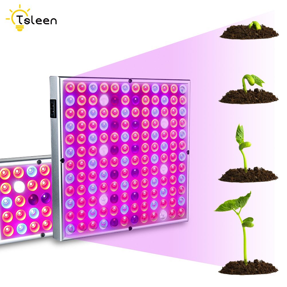 NEW Red Blue White IR UV Led Grow Light Panel 45W 25W Led Grow Light Full Spectrum Fitolampy For Indoor Plants Greenhouse Hydrop