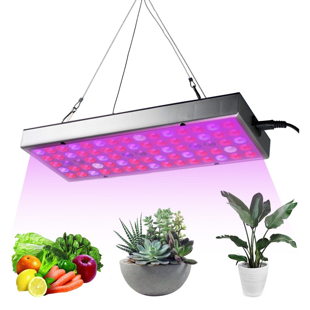 NEW Red Blue White IR UV Led Grow Light Panel 45W 25W Led Grow Light Full Spectrum Fitolampy For Indoor Plants Greenhouse Hydrop