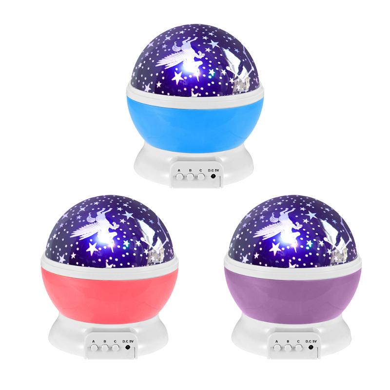 NEW LED Night light Projector Star Moon lamp Starry Sky Christmas Decoration Home children night light Lamp bedside galaxy proje