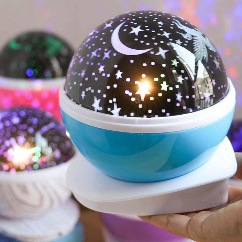 NEW LED Night light Projector Star Moon lamp Starry Sky Christmas Decoration Home children night light Lamp bedside galaxy proje