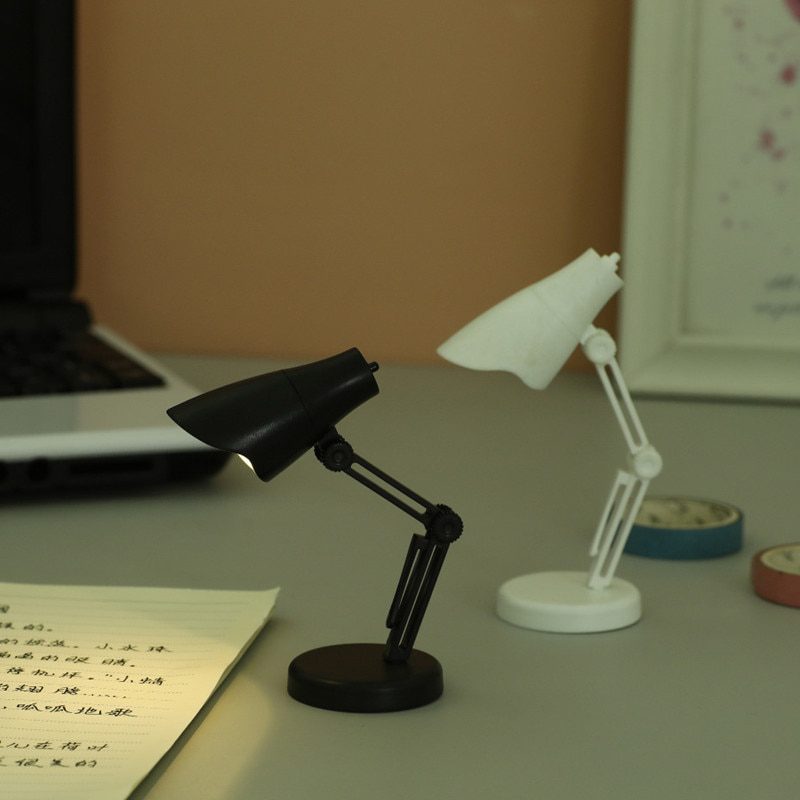 NEW LED Table Lamp Mini Fold-able Night Reading Book Lamps for Home Room Computer Notebook Laptop Desk Night Lights Eye Protecti