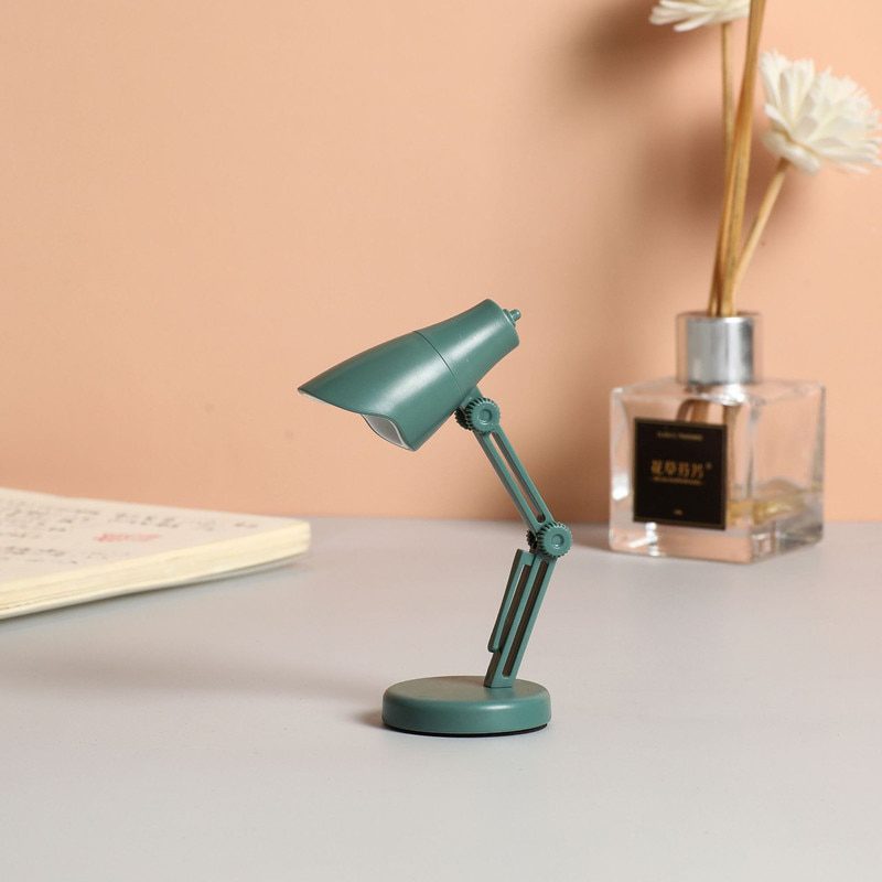 NEW LED Table Lamp Mini Fold-able Night Reading Book Lamps for Home Room Computer Notebook Laptop Desk Night Lights Eye Protecti