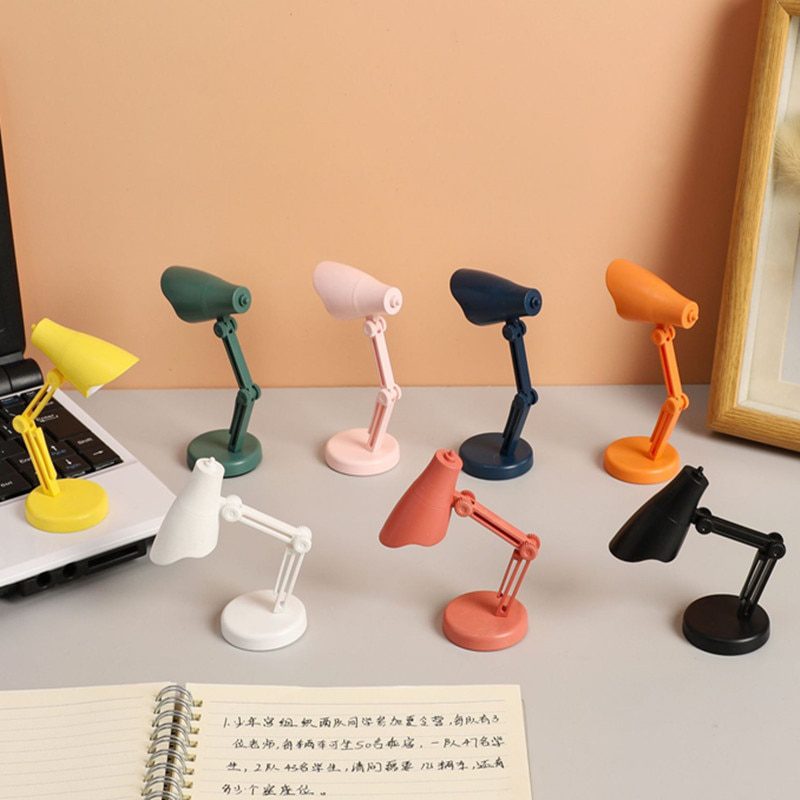 NEW LED Table Lamp Mini Fold-able Night Reading Book Lamps for Home Room Computer Notebook Laptop Desk Night Lights Eye Protecti