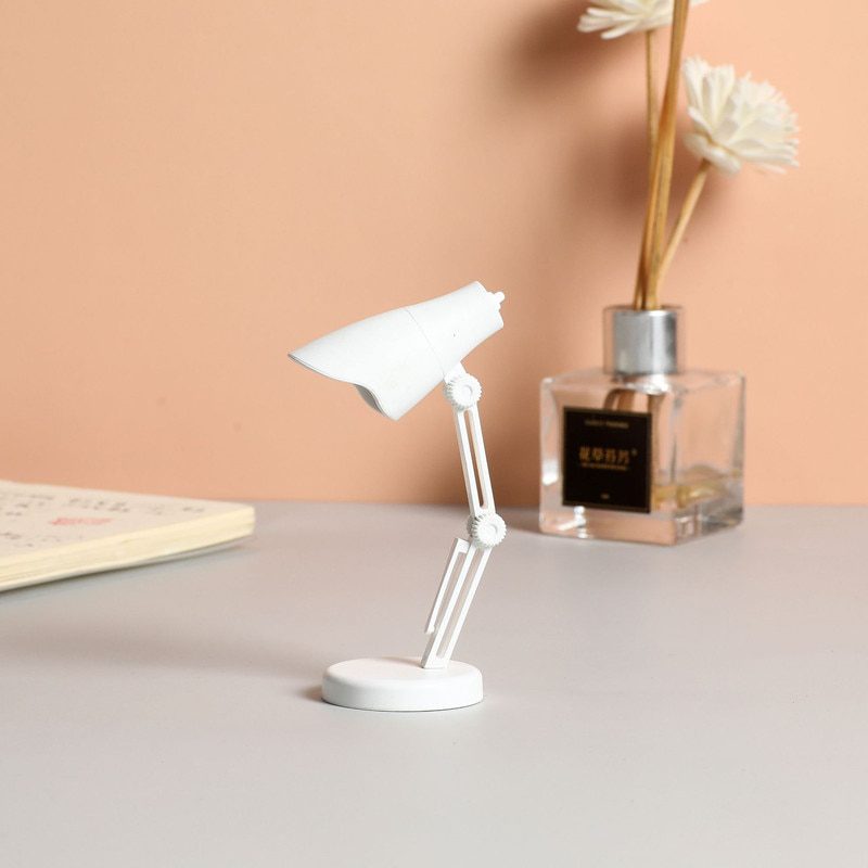 NEW LED Table Lamp Mini Fold-able Night Reading Book Lamps for Home Room Computer Notebook Laptop Desk Night Lights Eye Protecti