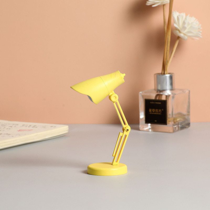 NEW LED Table Lamp Mini Fold-able Night Reading Book Lamps for Home Room Computer Notebook Laptop Desk Night Lights Eye Protecti