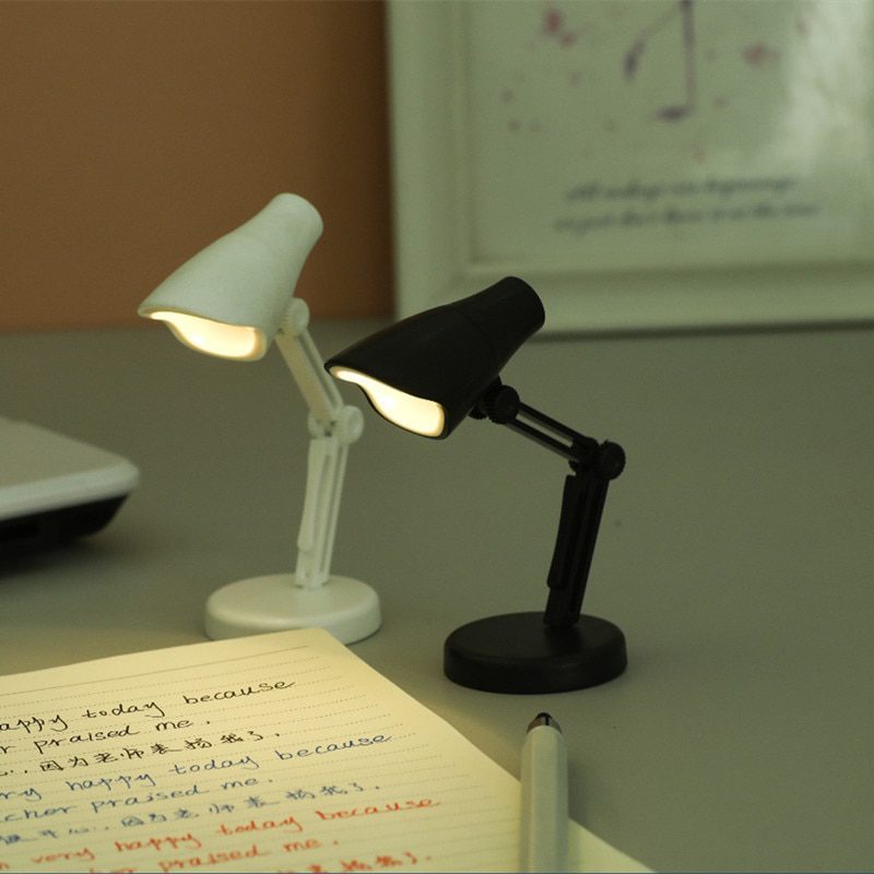 NEW LED Table Lamp Mini Fold-able Night Reading Book Lamps for Home Room Computer Notebook Laptop Desk Night Lights Eye Protecti