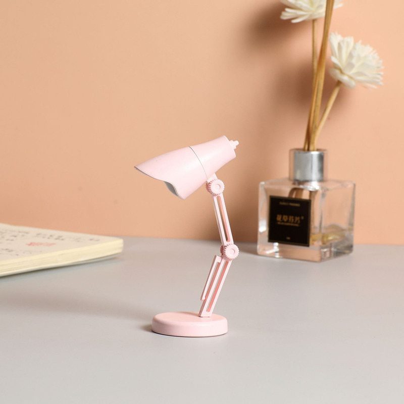 NEW LED Table Lamp Mini Fold-able Night Reading Book Lamps for Home Room Computer Notebook Laptop Desk Night Lights Eye Protecti