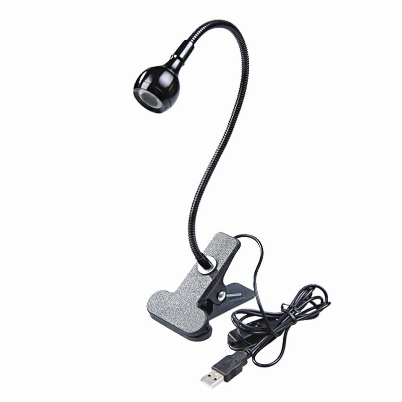 NEW 3W Flexible Book Light LED Universal USB Power Holder Night Desk Clip Lamp Bed Reading Table for the Study Room Bedroom Livi