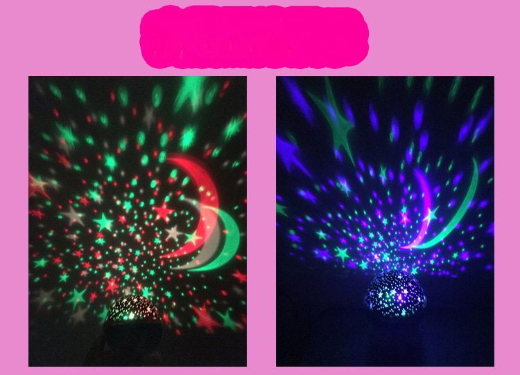 NEW Night Light Led Star Projector Children's Night Light Sky Projector Star Moon Galaxy Night Lights Nursery Gifts Kids Gif