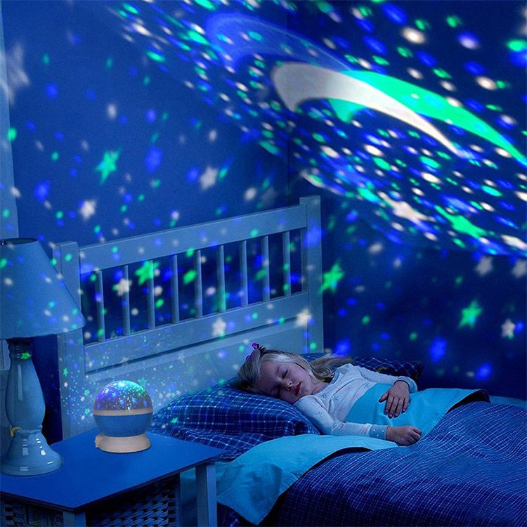 NEW Night Light Led Star Projector Children's Night Light Sky Projector Star Moon Galaxy Night Lights Nursery Gifts Kids Gif