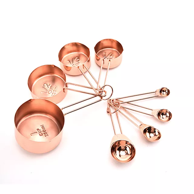 rose gold 8pcs B