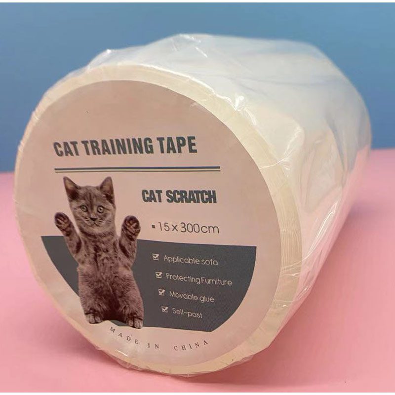 NEW Scratch Tape Roll Sofa Furniture Protector Sofa Protective Stickers Transparent Household Cat Scratch Post Vandalism Cat