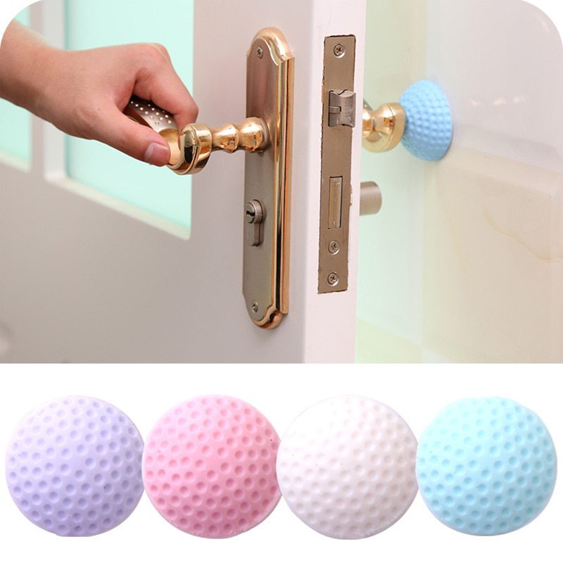 NEW Anti-Collision Wall Sticker Thick силикон Handle Door Stopper Wall Mute Protective Shockproof Crash Padсиликоновые накладки