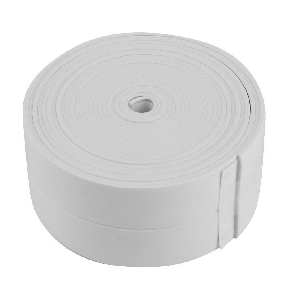 NEW PVC Material Sink Stove Crack Strip Kitchen Bathroom Bathtub Corner Sealant Tape Waterproof