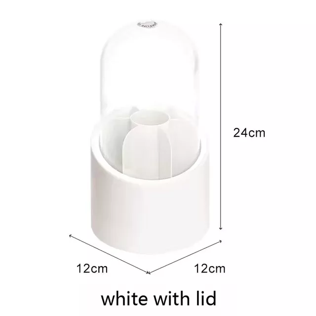 white with lid