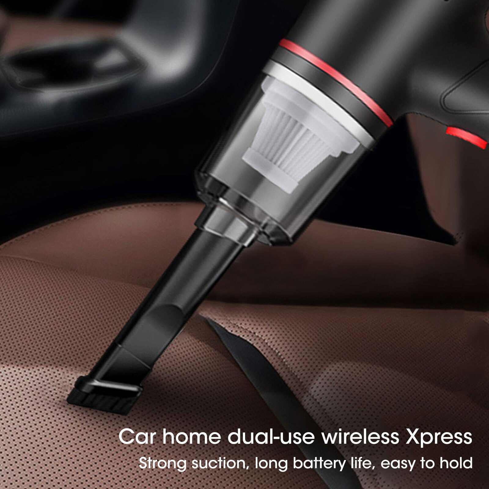 NEW 120W Portable Wireless Car Vacuum Cleaner Automatic Dual Purpose Blower Handheld Car Vacuum Cleaner