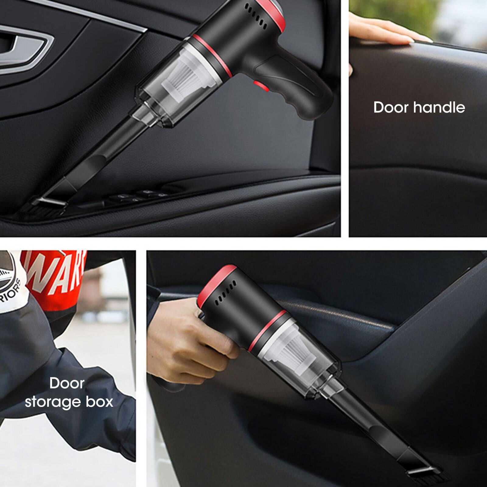 NEW 120W Portable Wireless Car Vacuum Cleaner Automatic Dual Purpose Blower Handheld Car Vacuum Cleaner