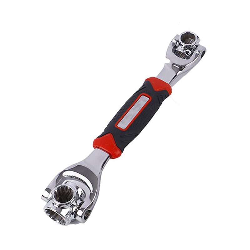 NEW 48 In 1 Tools Socket Works with Spline Bolts Torx 360 Degree 6-Point Universial Furniture Car Repair 250mm