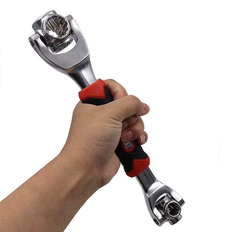 NEW 48 In 1 Tools Socket Works with Spline Bolts Torx 360 Degree 6-Point Universial Furniture Car Repair 250mm