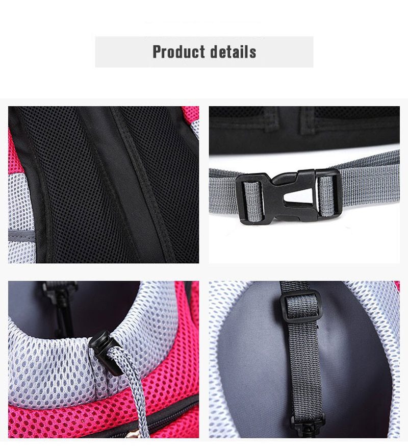 NEW Pet Dog Carrier Bag Carrier For Dogs Backpack Out Double Shoulder Portable Travel Backpack Outdoor Dog Carrier Bag Travel Se