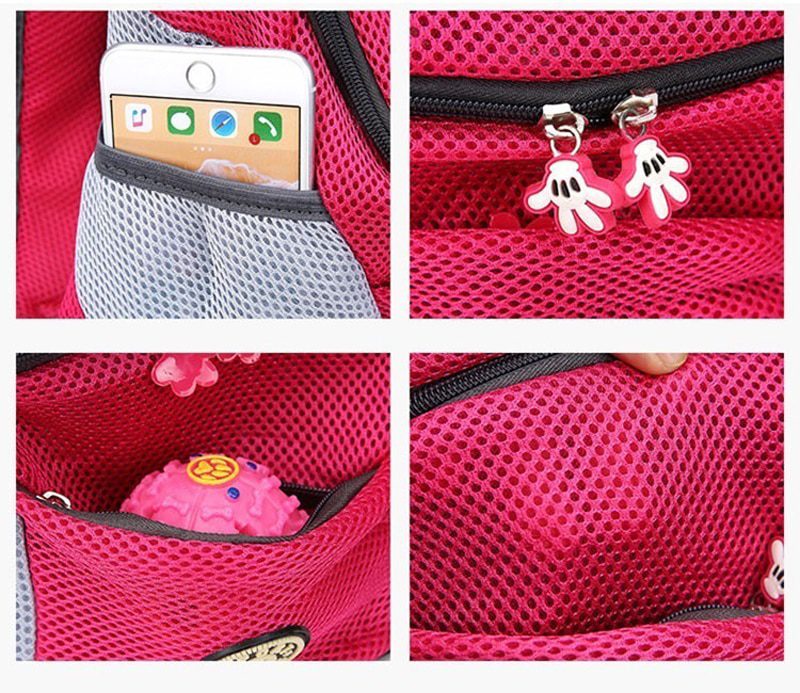 NEW Pet Dog Carrier Bag Carrier For Dogs Backpack Out Double Shoulder Portable Travel Backpack Outdoor Dog Carrier Bag Travel Se