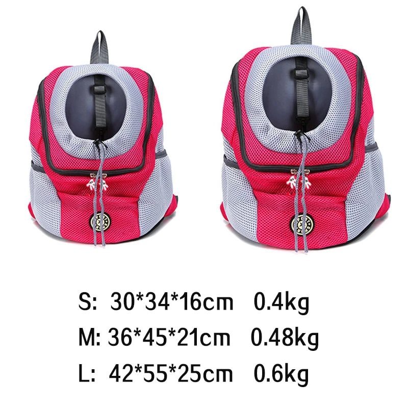 NEW Pet Comfortable Small Dog Backpack Travel Breathable Mesh Puppy Dog Carrier Bag Durable Padded Shoulder Pet Cat Carrier 2020