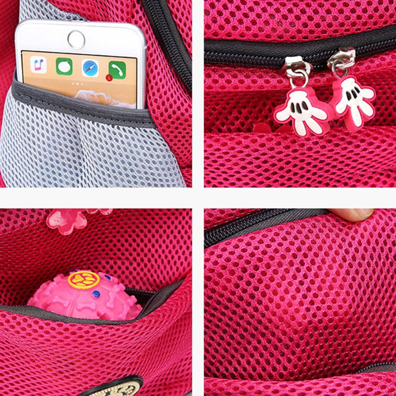 NEW Pet Comfortable Small Dog Backpack Travel Breathable Mesh Puppy Dog Carrier Bag Durable Padded Shoulder Pet Cat Carrier 2020