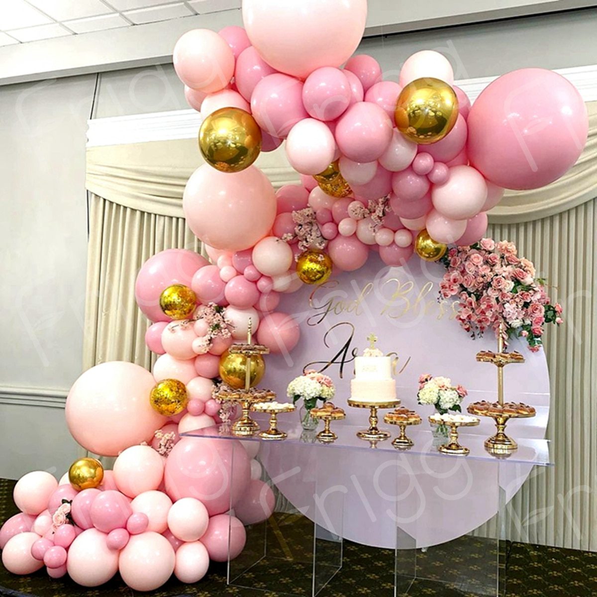 NEW Rose Gold Balloon Garland Arch Kit Wedding Birthday Baloon Birthday Party Decor Kids Baby Shower Latex Confetti Ballon Balon